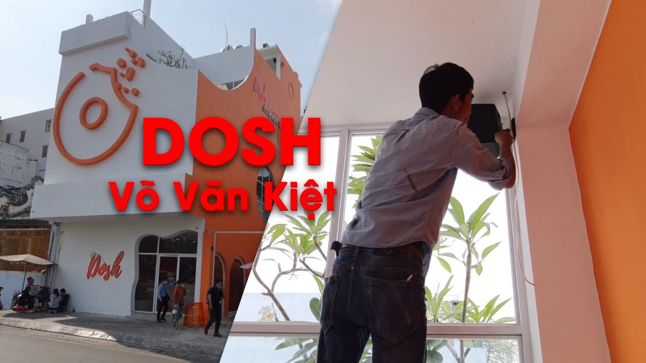 Thi Công Camera Wifi Loa DOSH coffee Quận 1