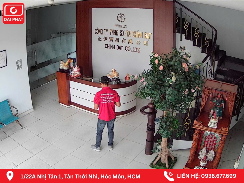 lắp đặt camera giám sát cho công ty