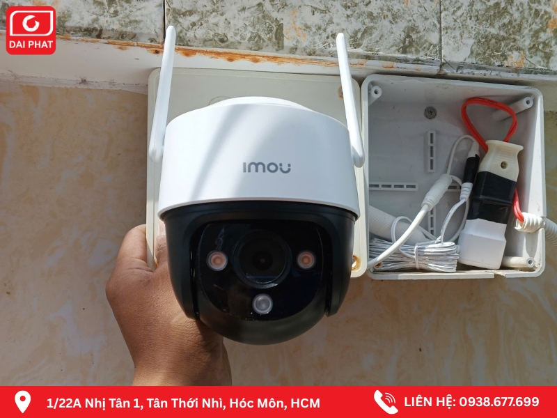 lắp đặt camera an ninh tại nhà