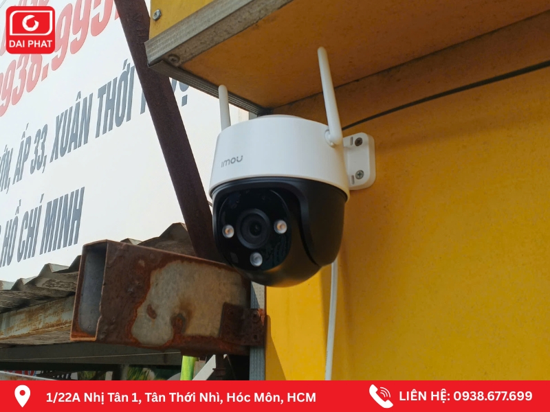 lắp đặt camera wifi giám sát chính hãng