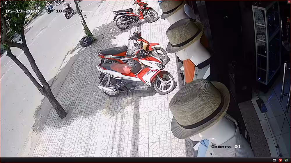 Camera Hikvision 2.0MP DS-2CE56D0T-IR/P 6 Hình ảnh thực camera hikvision DS-2CE56DOT-IRP