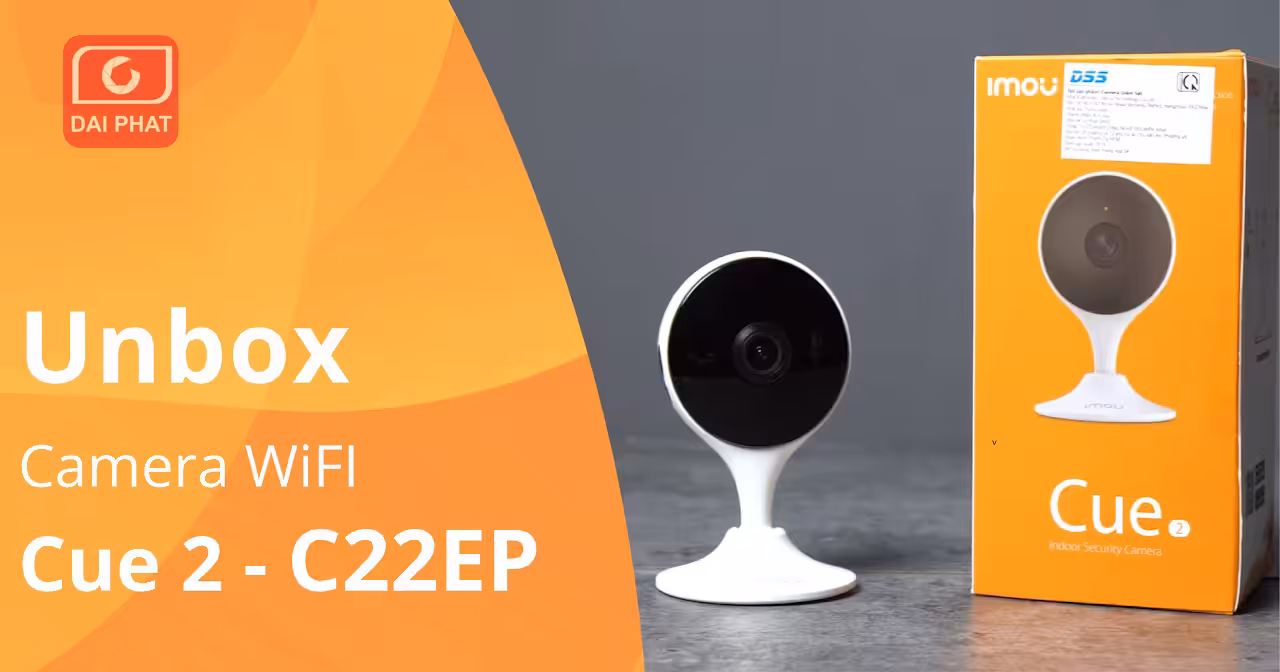 Camera Imou C22ep Cu2 với thiết kế nhỏ gọn và tinh tế