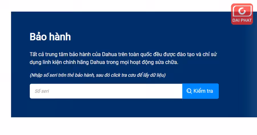 Top 3 Trung Tâm Bảo Hành Camera Imou tại Việt Nam 3 check, kiểm tra bảo hành camera imou Việt nam