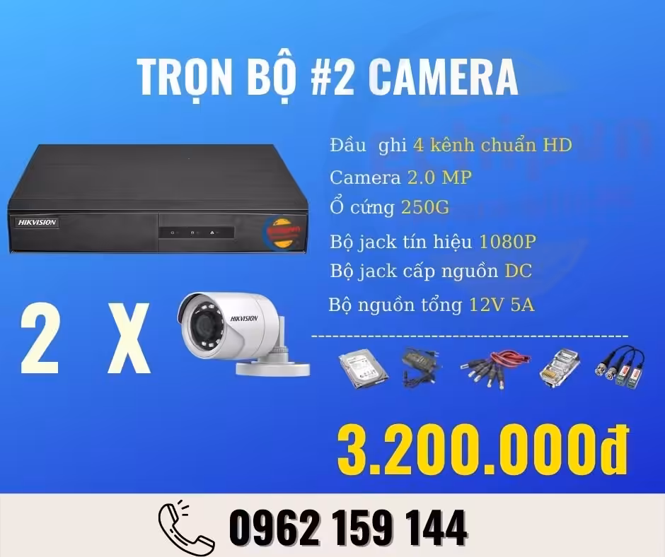 lap dat tron goi 2 camera tai Binh duong