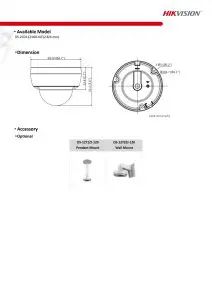 DS-2CD1123G0-IUF DATA SHEET