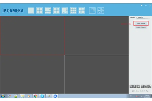 Thêm ( Add Camera ) vào phần mềm xem camera P2P WIFICAM (IPCAM)