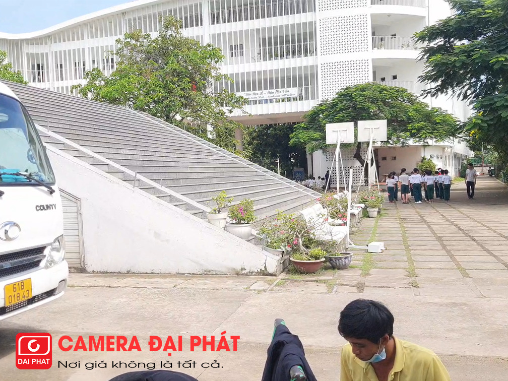 Dự án lắp đặt camera Trường TH THCS THPT Phan Chu Trinh Bình Dương