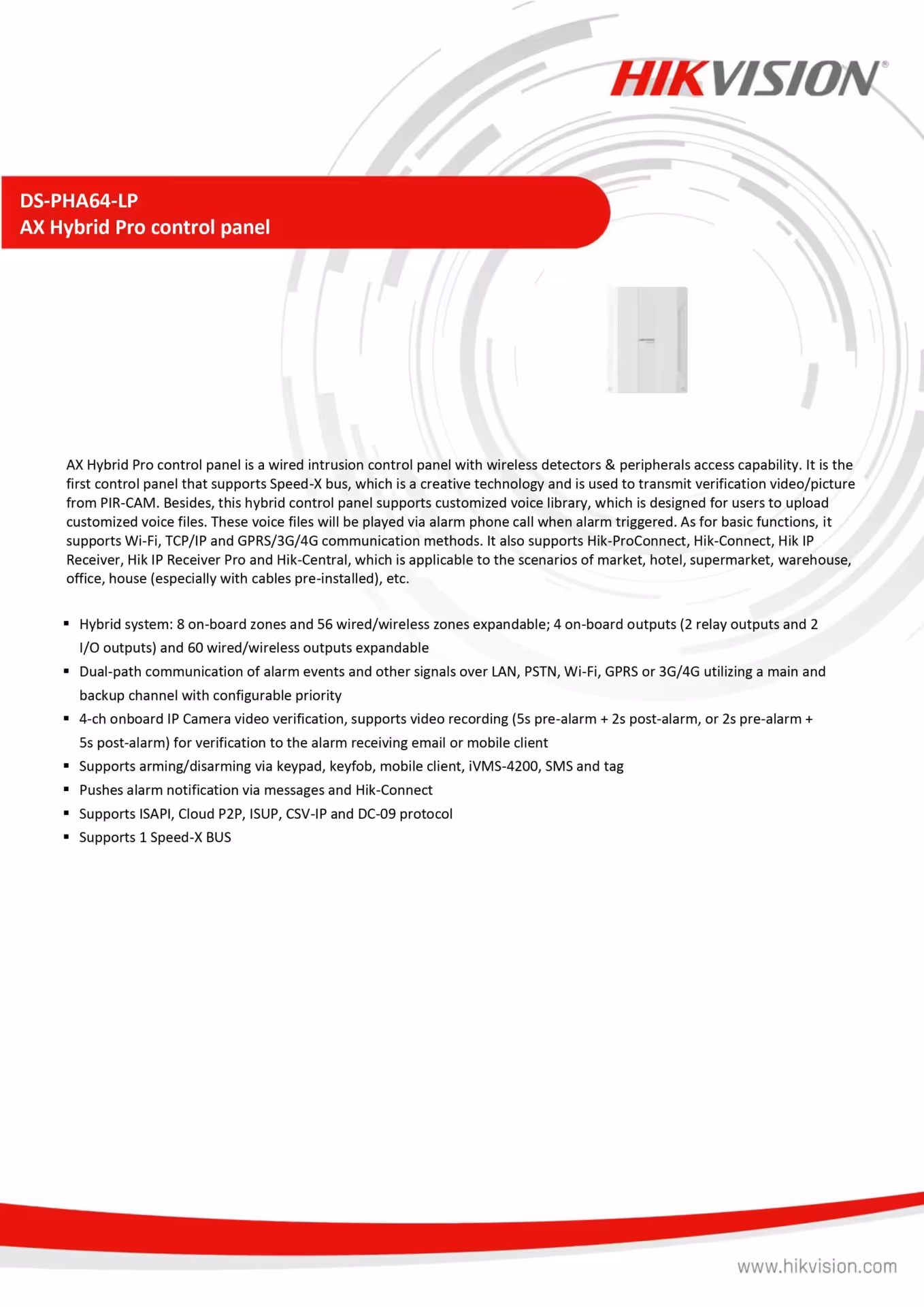 Trung tâm báo động Hikvision DS-PHA64-LP 4 DS-PHA64-LP SH-PHA6640-LP-datasheet-camera-dai-phat-h1