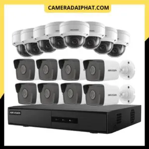 Trọn bộ 16 camera IP Hikvison 2MP Camera Đại Phát