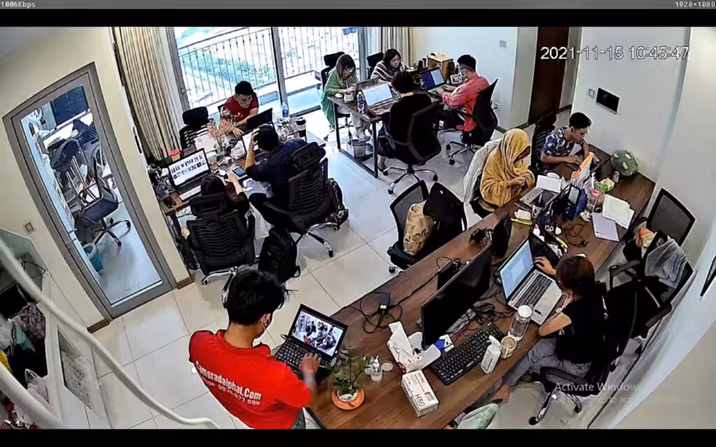 Lắp đặt camera trong văn phòng, giám sát nhân viên, hoạt động công ty, camera Đại Phát