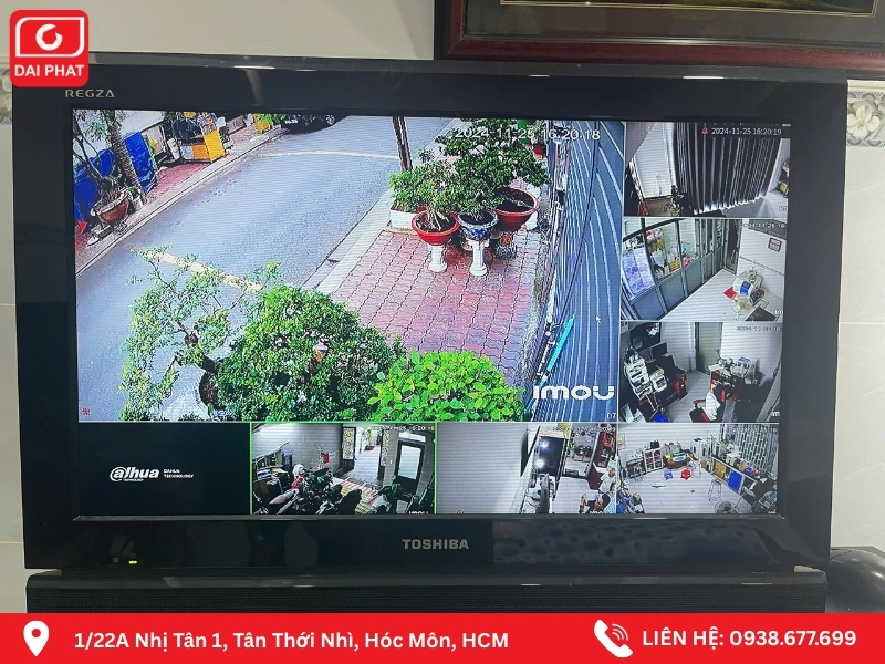 lắp camera giám sát tại nhà