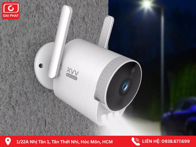 lắp đặt camera giám sát ngoài trời