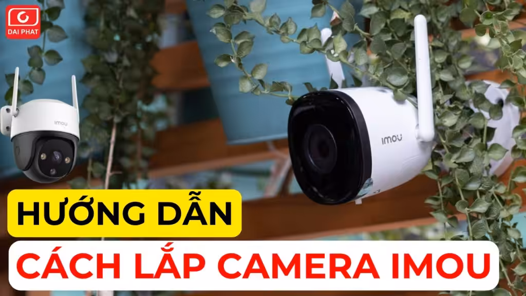 cách lắp camera imou thumb