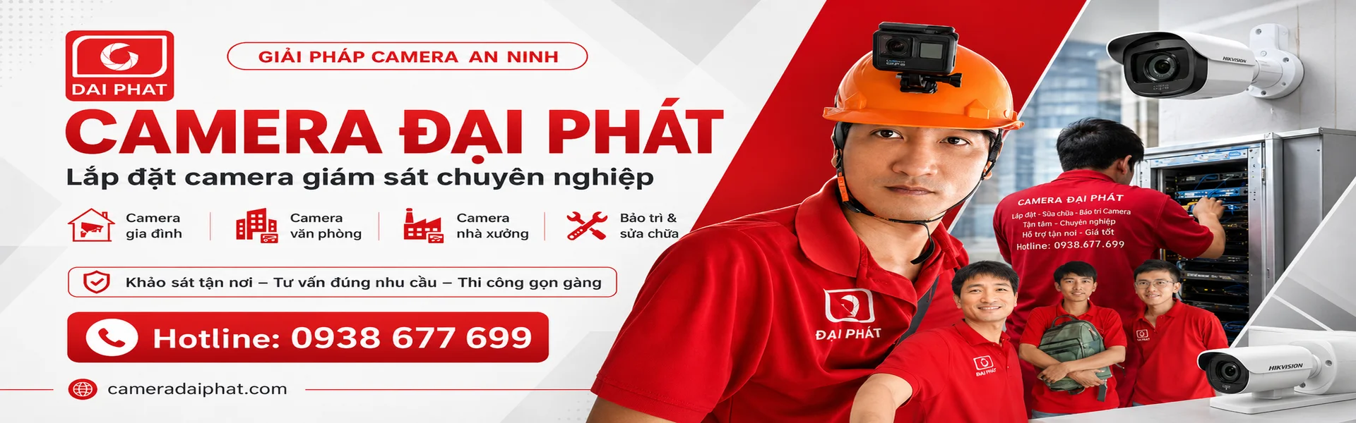 camera an ninh banner